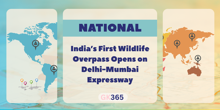 India’s First Wildlife Overpass Corridor