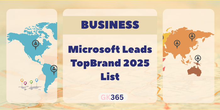 Microsoft Leads TopBrand 2025 List